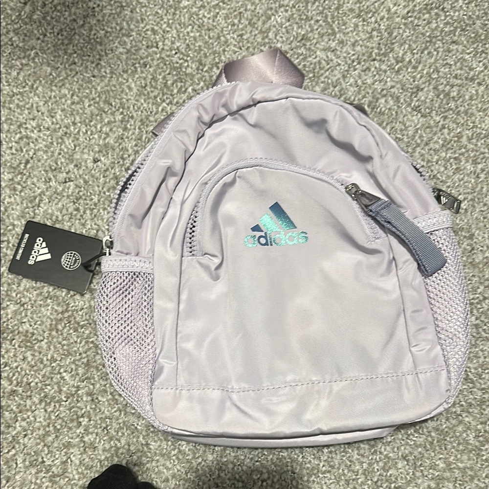 Adidas Kids' Light Purple Backpack